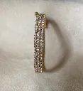 Spiral American diamond bracelet