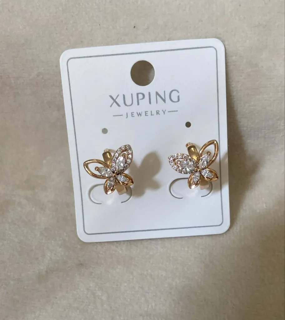 Xuping butterfly earrings