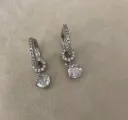 Diamond drop earring
