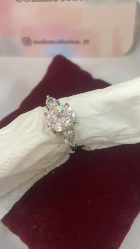 Ad adjustable Heart Rings for Women 