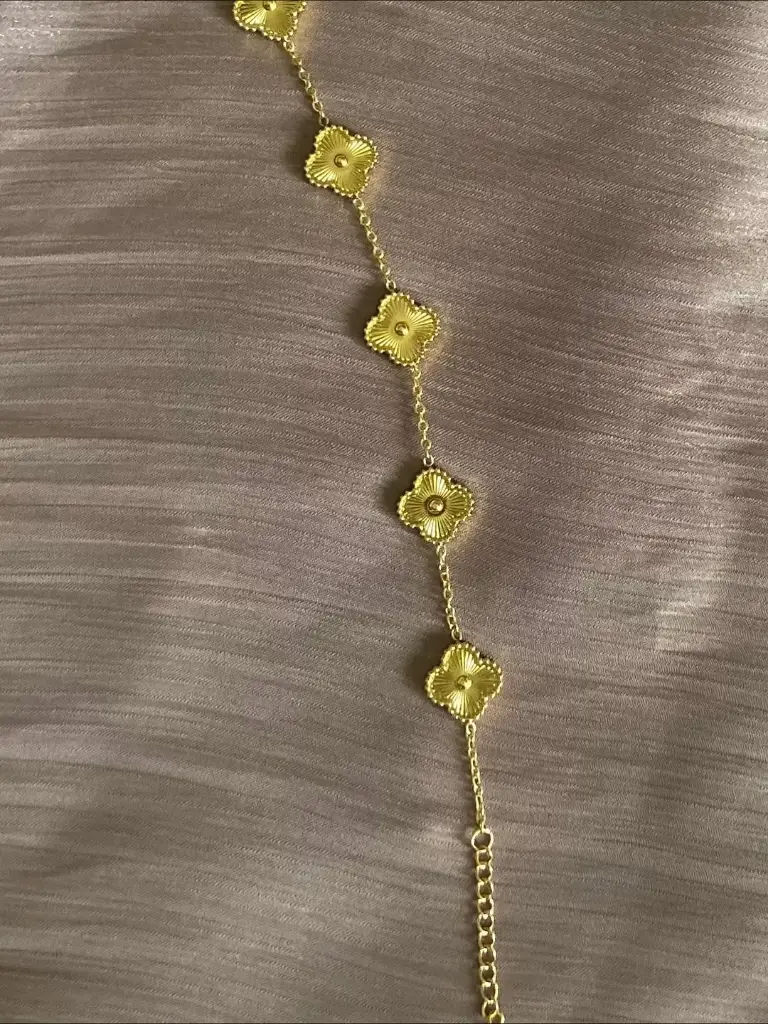 CLOVER BRACELET - GOLDEN