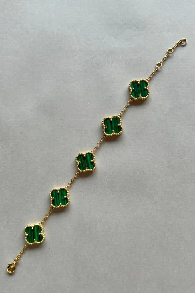 CLOVER BRACELET - GREEN