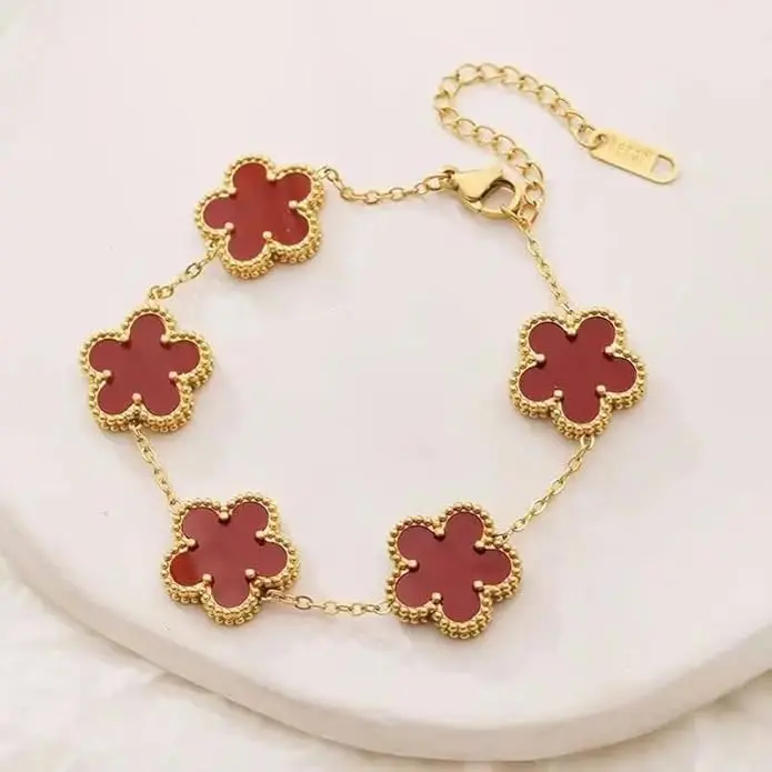 CLOVER BRACELET - RED