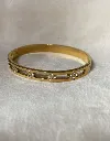 Indo Western gold-plated bangle bracelet
