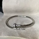 Silver Nail Bangle